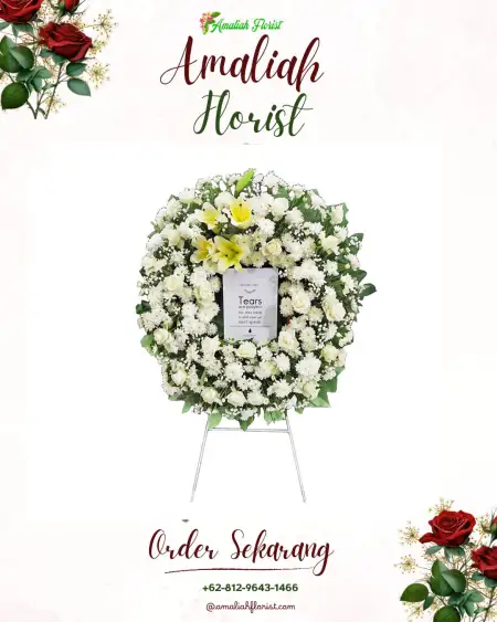 Krans Bunga Duka Kramatlaban